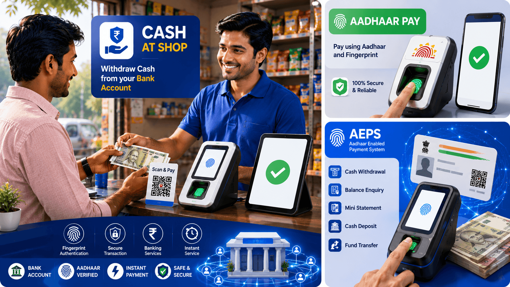 Pay with Aadhaar